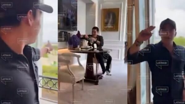 Exhiben VIDEO de hijo de Taddei con contratista del INE en hotel de lujo
