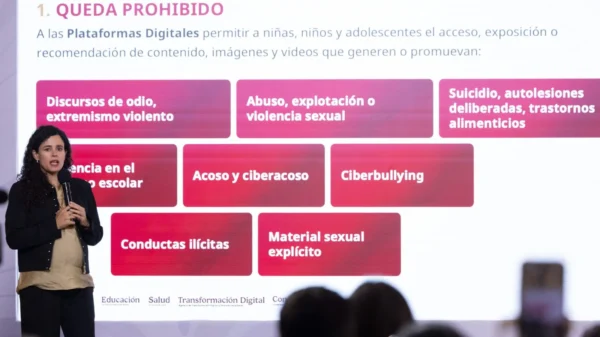 Luisa María Alcalde presenta decreto para proteger a menores de edad en entornos digitales