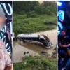 sufre amputación tras caer el autobús de su agrupación a un río