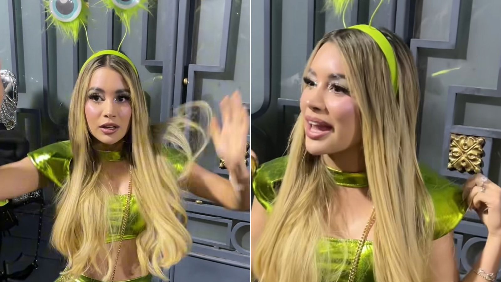 Brianda Deyanara vive incómodo momento en la fiesta de Belinda