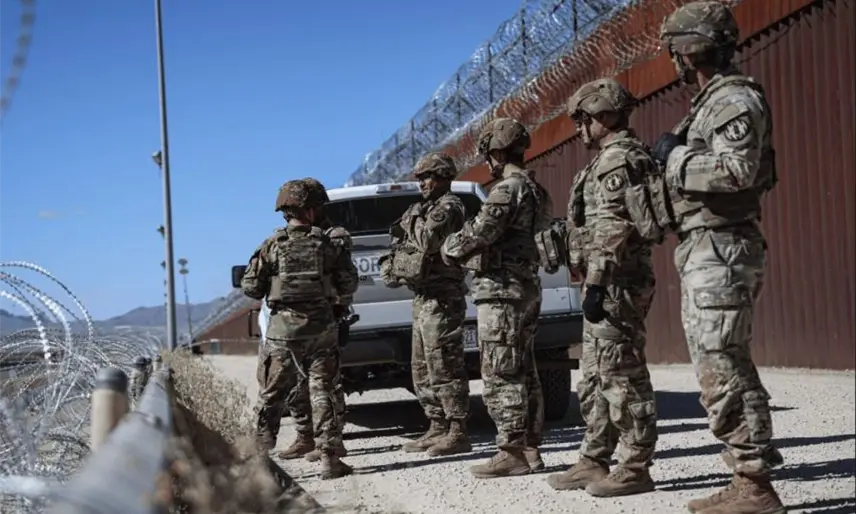 EE. UU. desplegó 500 militares en la frontera con México, confirma Marina