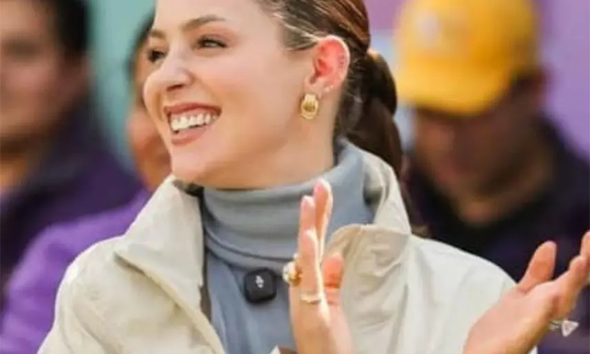 Mariana Rodríguez no descarta competir por la gubernatura de NL en 2027