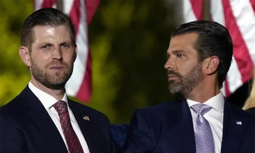 Empresas vinculadas a los hijos de Trump captan miles de millones en contratos del Pentágono: ABC News