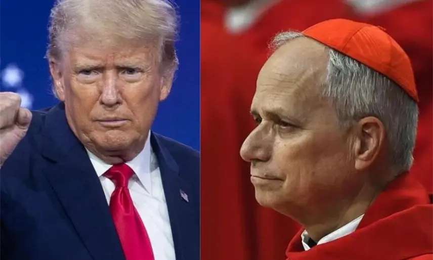 "Que se recupere pronto": Trump envía buenos deseos al papa León XIV