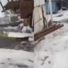 Huracán Simón provoca inundaciones en Manzanillo (VIDEO)