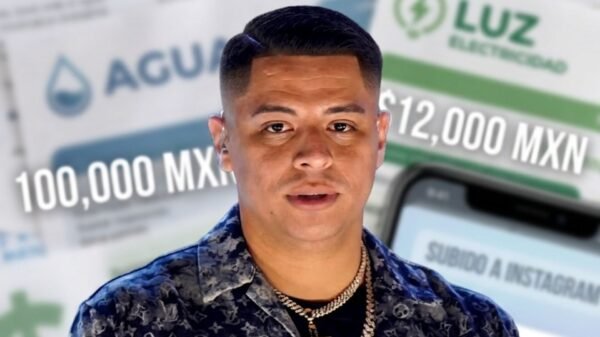 Eduin Caz no da crédito a sus recibos de servicios: esto paga de agua y electricidad