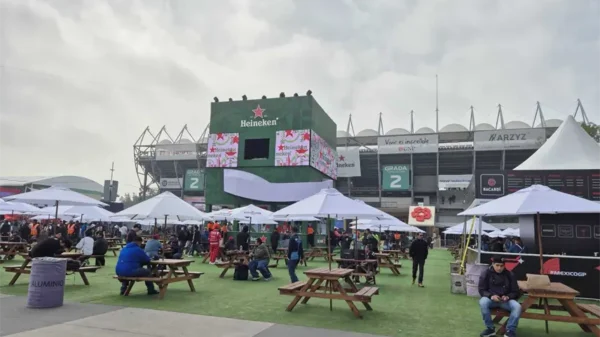 Precios de bebidas y alimentos para el GP de México van desde los 70 y hasta los 500 pesos